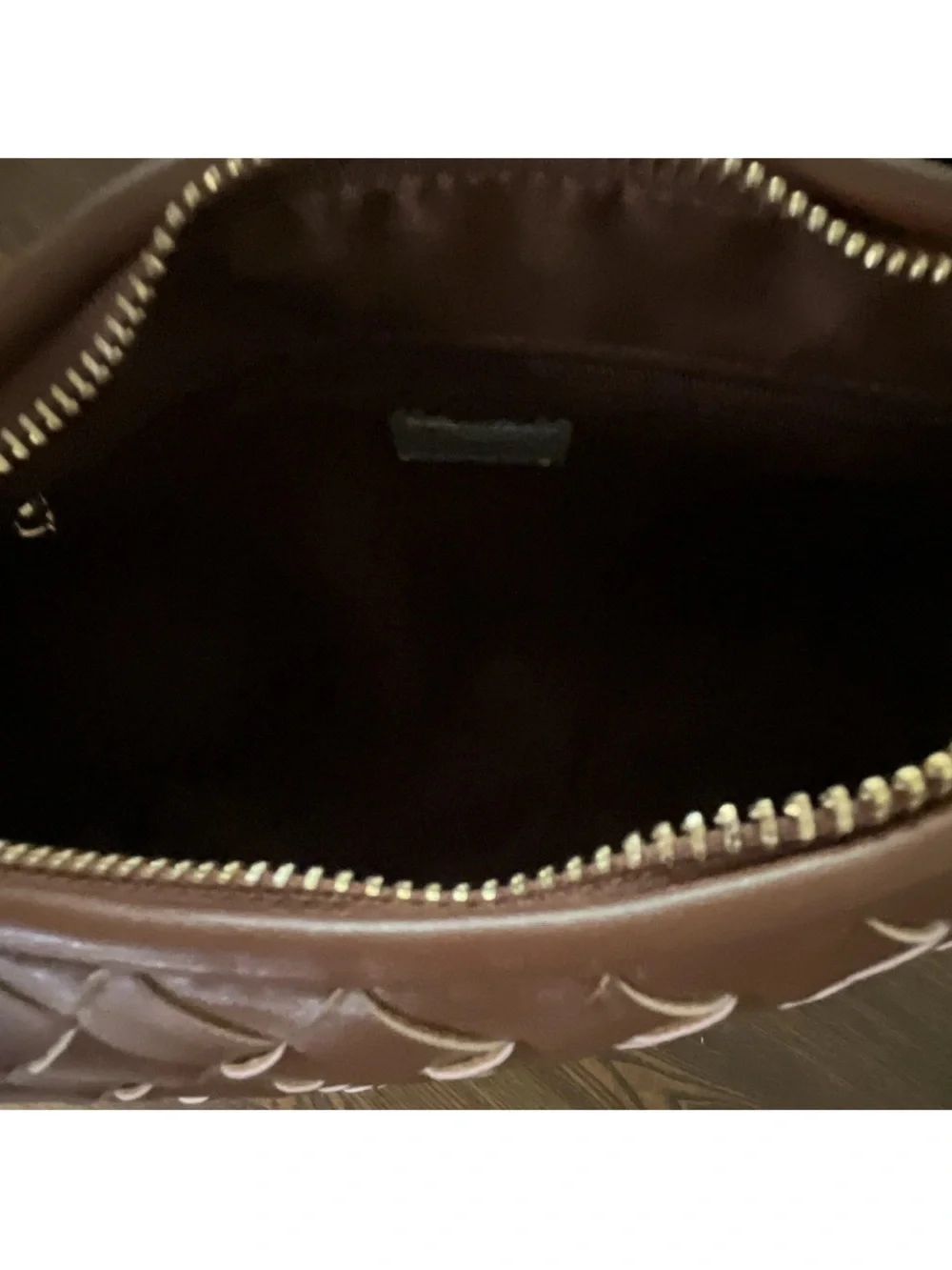 a new day Braided Hobo Shoulder Bag — Brown